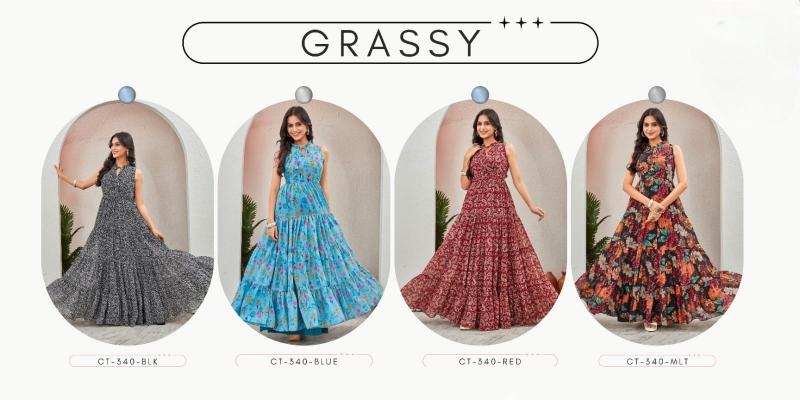 Felocity georgette 340 catalog new market kurti wholesaler