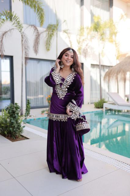 Felocity LW 9307 catalog mirror work kurtis wholesale