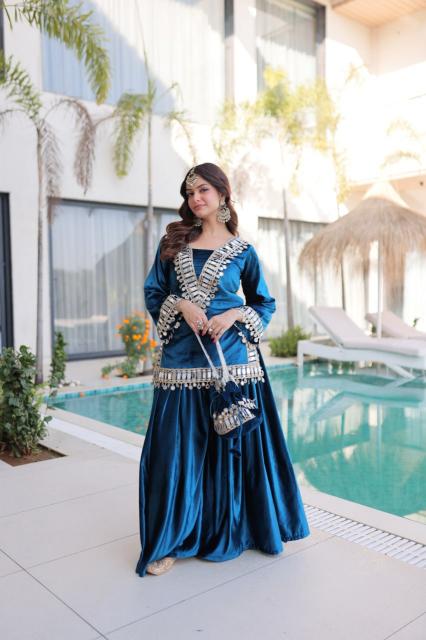 Felocity LW 9307 catalog mirror work kurtis wholesale