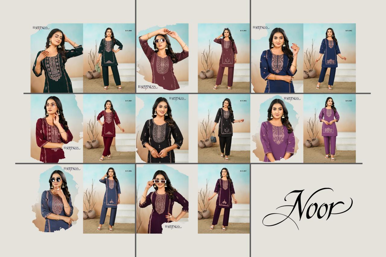 Felocity Noor vol 2 catalog wholesale co ord sets