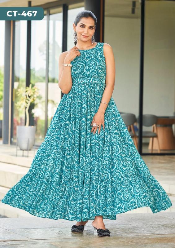 Felocity Padmamalini catalog kurtis long wholesale 