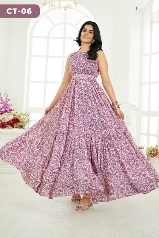Felocity Padmamalini catalog kurtis long wholesale 