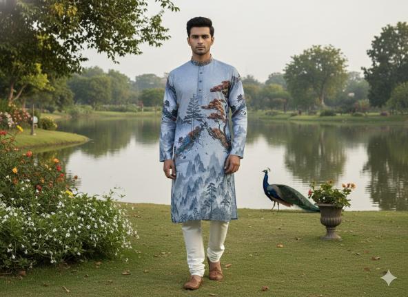 Felocity Peacock catalog mens kurti wholesalers