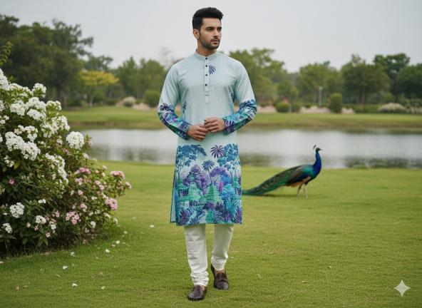 Felocity Peacock catalog mens kurti wholesalers