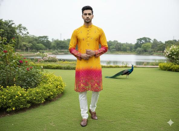 Felocity Peacock catalog mens kurti wholesalers
