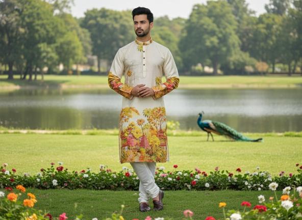 Felocity Peacock catalog mens kurti wholesalers