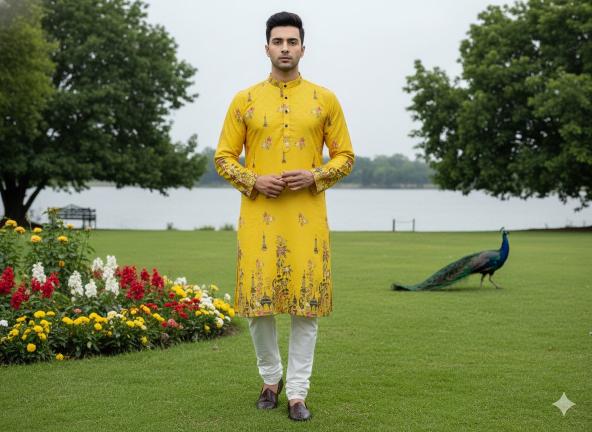 Felocity Peacock catalog mens kurti wholesalers