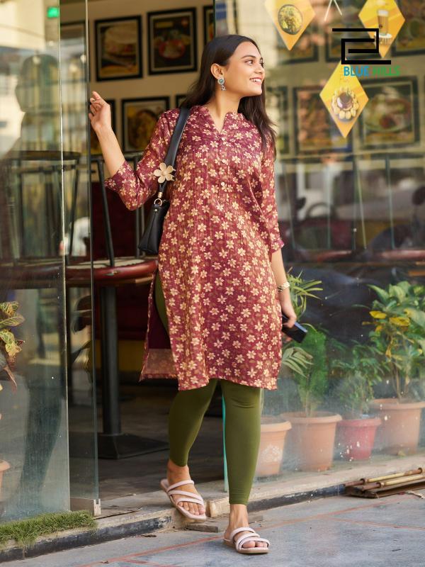 Felocity Rashmika catalog readymade kurtis wholesale ahmedabad