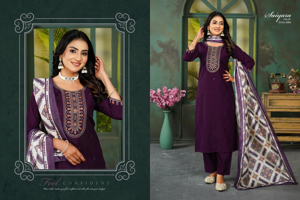 Felocity Saiyara vol 2 catalog wholesale duniya kurti