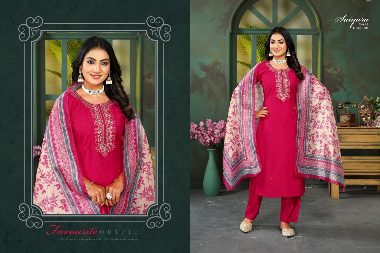 Felocity Saiyara vol 2 catalog wholesale duniya kurti