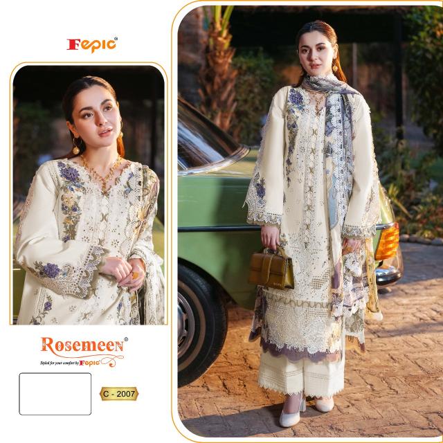 Fepic Rosemeen 2007 catalog wholesale pakistani suits in dubai
