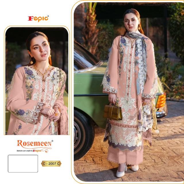 Fepic Rosemeen 2007 catalog wholesale pakistani suits in dubai