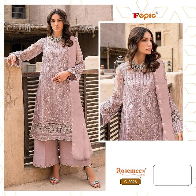 Fepic Rosemeen 2026 catalog pakistani suits wholesale surat