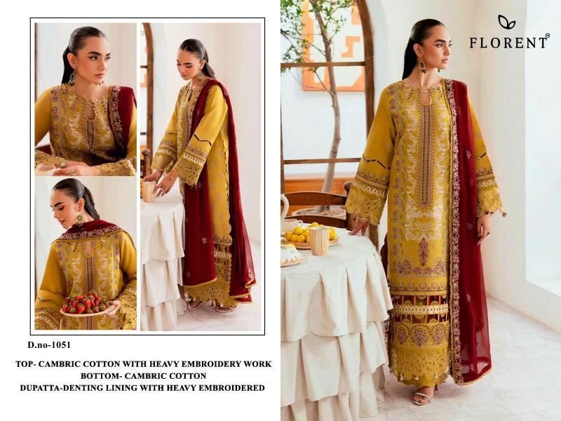 Florent 1051 catalog pakistani suits online wholesale