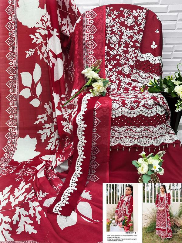 Florent 5231 ABCD Catalog wholesale pakistani suits in surat
