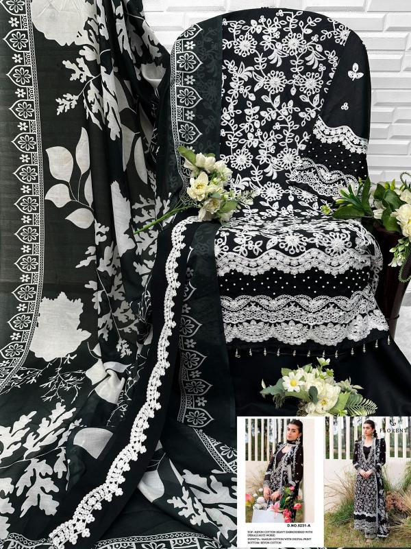 Florent 5231 ABCD Catalog wholesale pakistani suits in surat