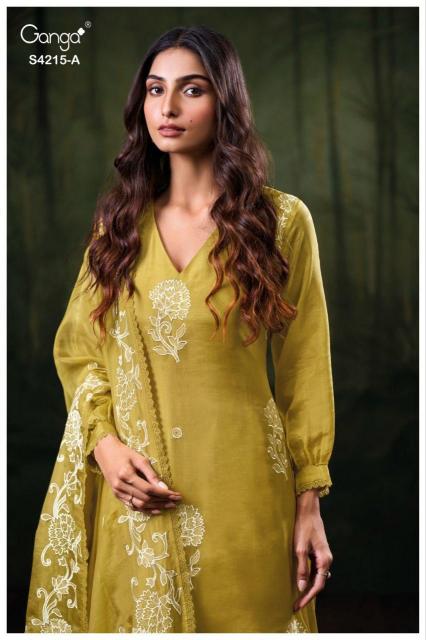 Ganga Aarisha 4215 catalog wholesale salwar suits online
