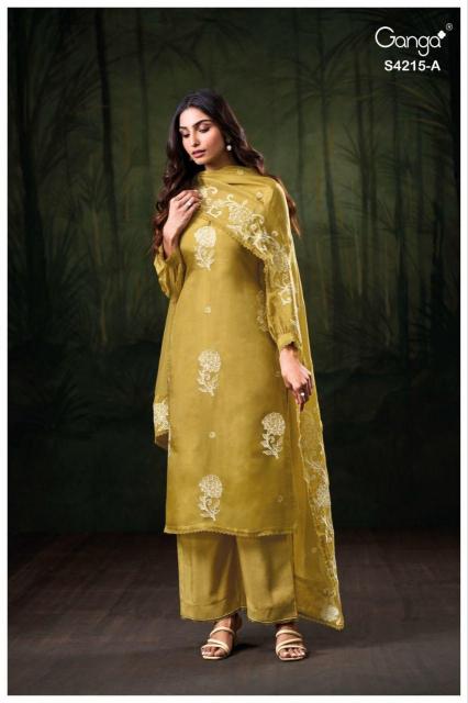Ganga Aarisha 4215 catalog wholesale salwar suits online