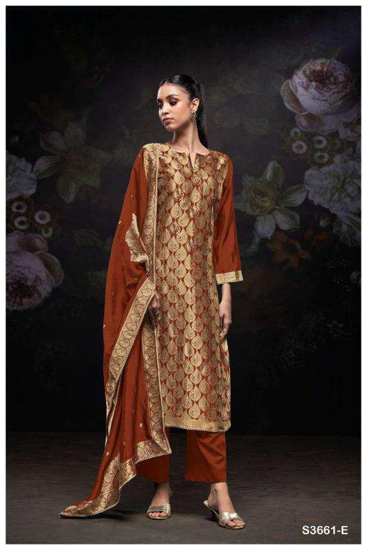 Ganga Abigail 3661 catalog wholesale salwar suits