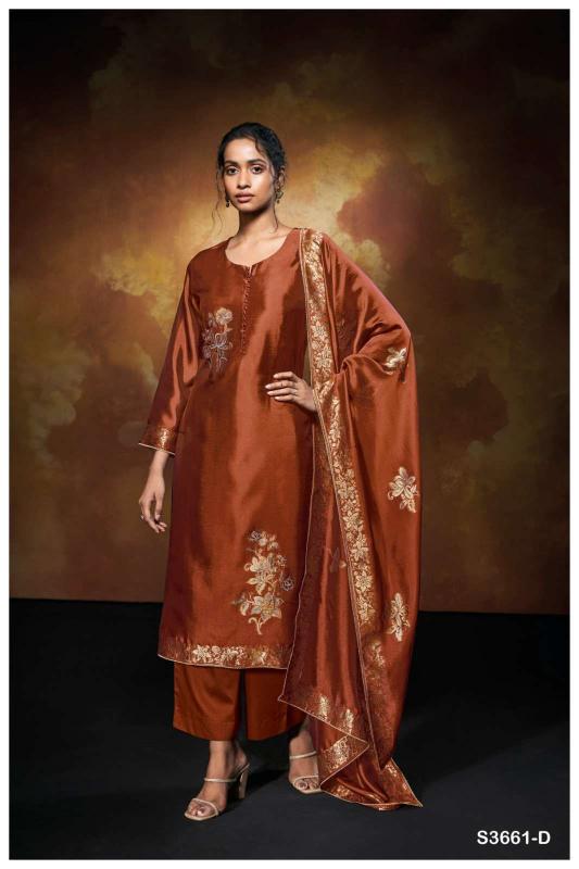 Ganga Abigail 3661 catalog wholesale salwar suits