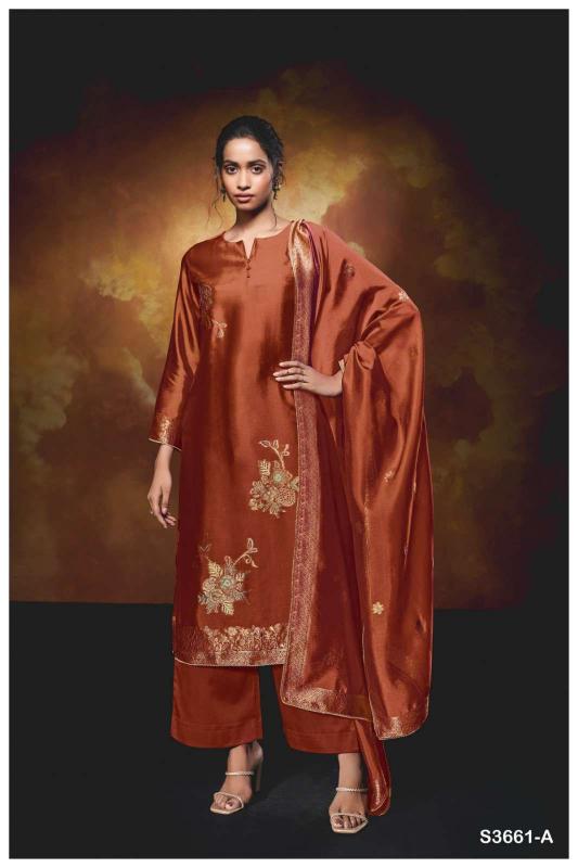 Ganga Abigail 3661 catalog wholesale salwar suits