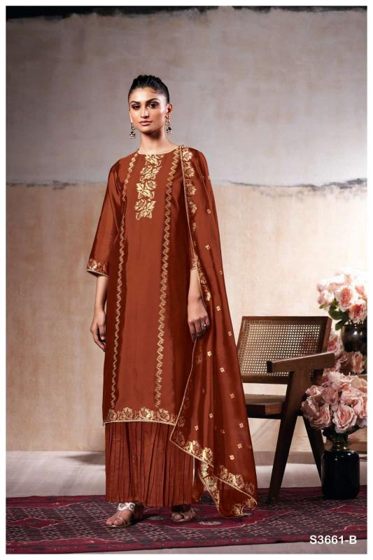 Ganga Abigail 3661 catalog wholesale salwar suits