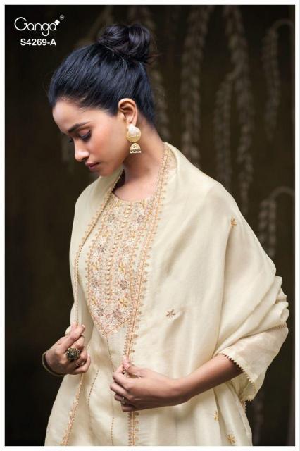 Ganga Cazra 4269 catalog cheap salwar kameez 