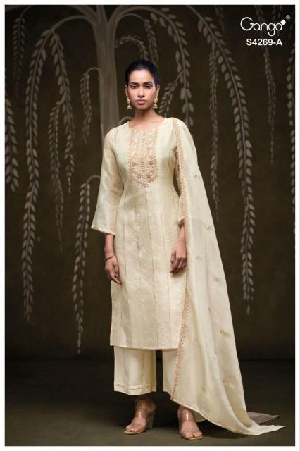 Ganga Cazra 4269 catalog cheap salwar kameez 