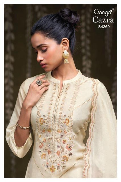 Ganga Cazra 4269 catalog cheap salwar kameez 