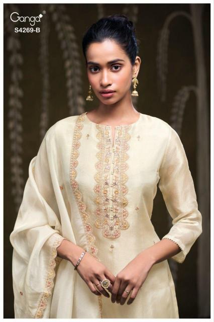 Ganga Cazra 4269 catalog cheap salwar kameez 