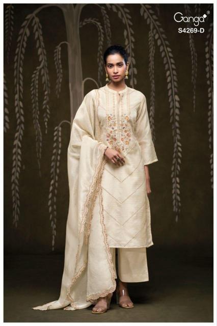 Ganga Cazra 4269 catalog cheap salwar kameez 
