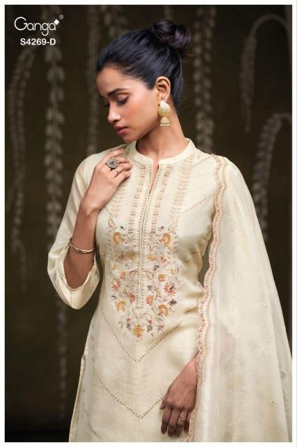 Ganga Cazra 4269 catalog cheap salwar kameez 