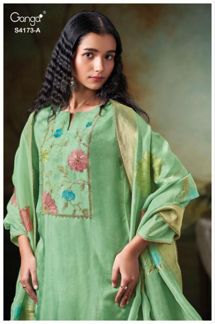 Ganga Ciena 4173 catalog dubai salwar kameez wholesalers