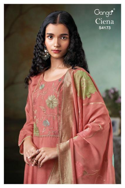 Ganga Ciena 4173 catalog dubai salwar kameez wholesalers
