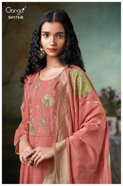 Ganga Ciena 4173 catalog dubai salwar kameez wholesalers