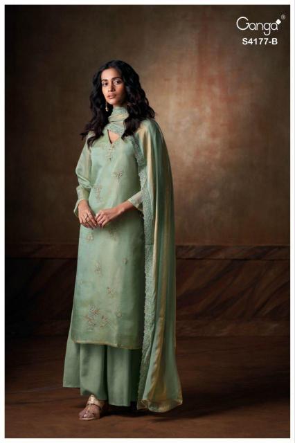 Ganga Geesha 4177 catalog indian salwar kameez wholesale