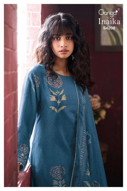 Ganga Inaika 4208 catalog surat salwar kameez wholesale online