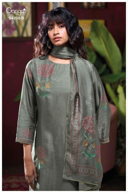 Ganga Inaika 4208 catalog surat salwar kameez wholesale online