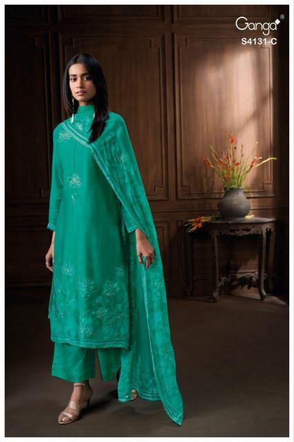 Ganga Iverra 4131 catalog wholesale salwar kameez online in india