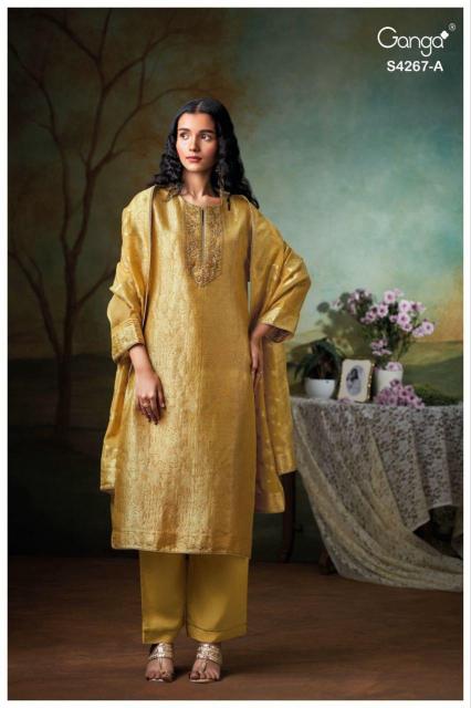 Ganga Ivrya 4267 catalog wholesale salwar suits online
