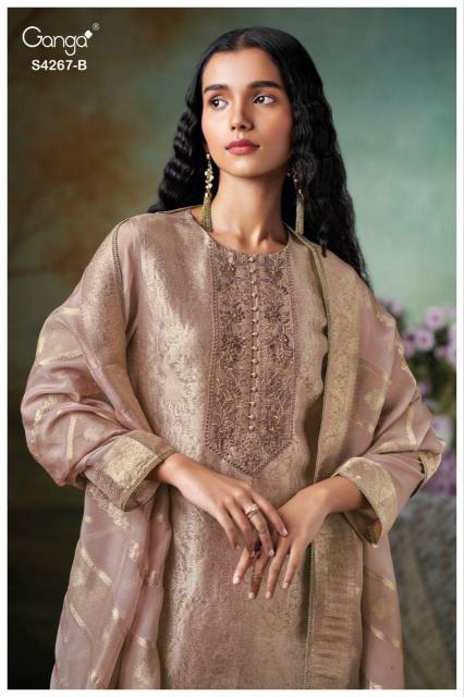 Ganga Ivrya 4267 catalog wholesale salwar suits online
