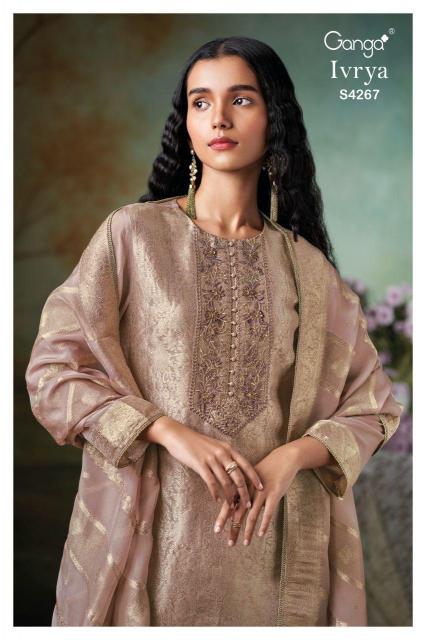 Ganga Ivrya 4267 catalog wholesale salwar suits online