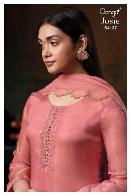 Ganga Josie 4137 catalog wholesale salwar kameez pakistani