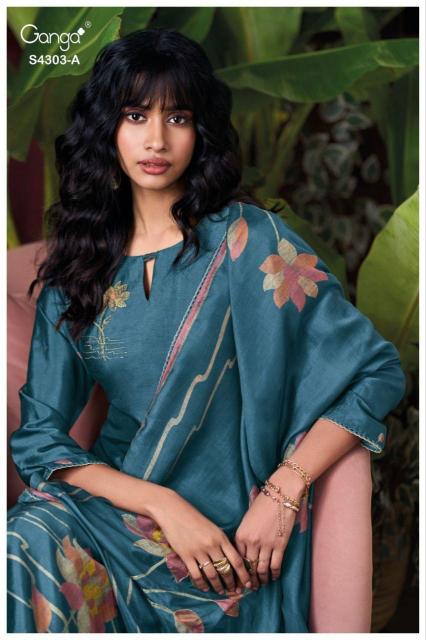 Ganga Kavisha 4303 catalog salwar kameez india wholesale