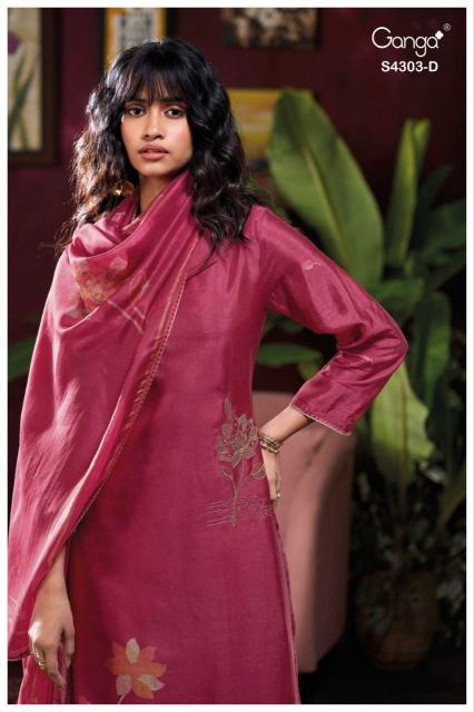Ganga Kavisha 4303 catalog salwar kameez india wholesale