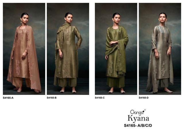 Ganga Kyana 4165 catalog wholesale salwar kameez