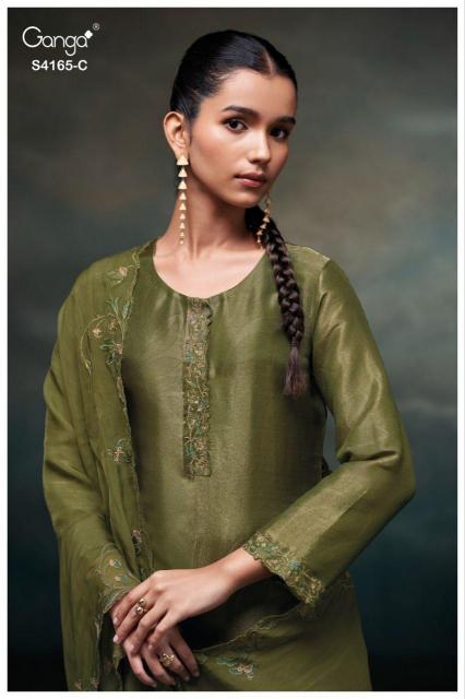 Ganga Kyana 4165 catalog wholesale salwar kameez