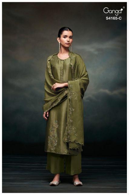 Ganga Kyana 4165 catalog wholesale salwar kameez