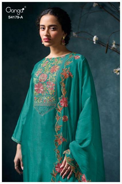 Ganga Liselle 4179 catalog wholesale salwar kameez online shopping in india