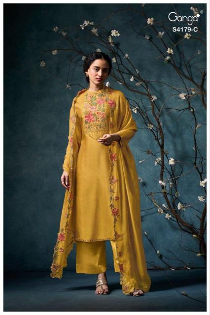 Ganga Liselle 4179 catalog wholesale salwar kameez online shopping in india